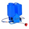 Agriculture Powered Battery Sprayer Pump 16 litres HDPE Tank and Pressure Chamber Sideview Photo